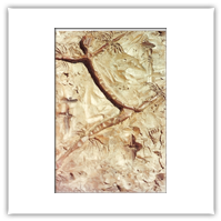 Uomo libero (2004) cotto cm 35 x 20 Carmine Mastronicola, www.carminemastronicola.com